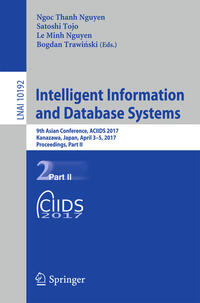Vorderes Coverbild Intelligent Information and Database Systems
