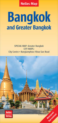 Vorderes Coverbild Nelles Map Landkarte Bangkok and Greater Bangkok