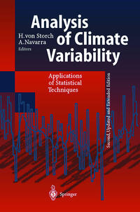 Vorderes Coverbild Analysis of Climate Variability