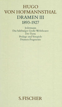 Vorderes Coverbild Dramen III. 1893-1927