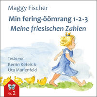 Vorderes Coverbild Min fering-öömrang 1·2·3 / Meine friesischen Zahlen