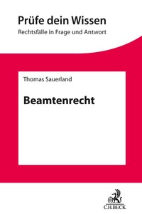 Vorderes Coverbild Beamtenrecht