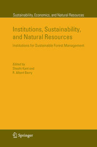 Vorderes Coverbild Institutions, Sustainability, and Natural Resources