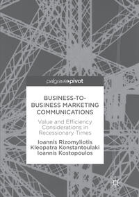 Vorderes Coverbild Business-to-Business Marketing Communications