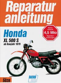 Vorderes Coverbild Honda XL 500 S ab 1979