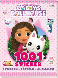 Vorderes Coverbild Gabby's Dollhouse: 1001 Sticker: Stickern – Rätseln – Ausmalen