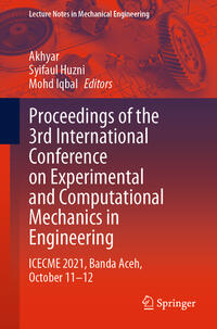 Vorderes Coverbild Proceedings of the 3rd International Conference on Experimental and Computational Mechanics in Engineering