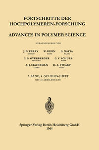 Vorderes Coverbild Fortschritte der Hochpolymeren-Forschung / Advances in Polymer Science
