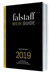 Vorderes Coverbild falstaff Weinguide Deutschland 2019