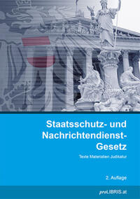 Vorderes Coverbild Staatsschutz- und Nachrichtendienst-Gesetz