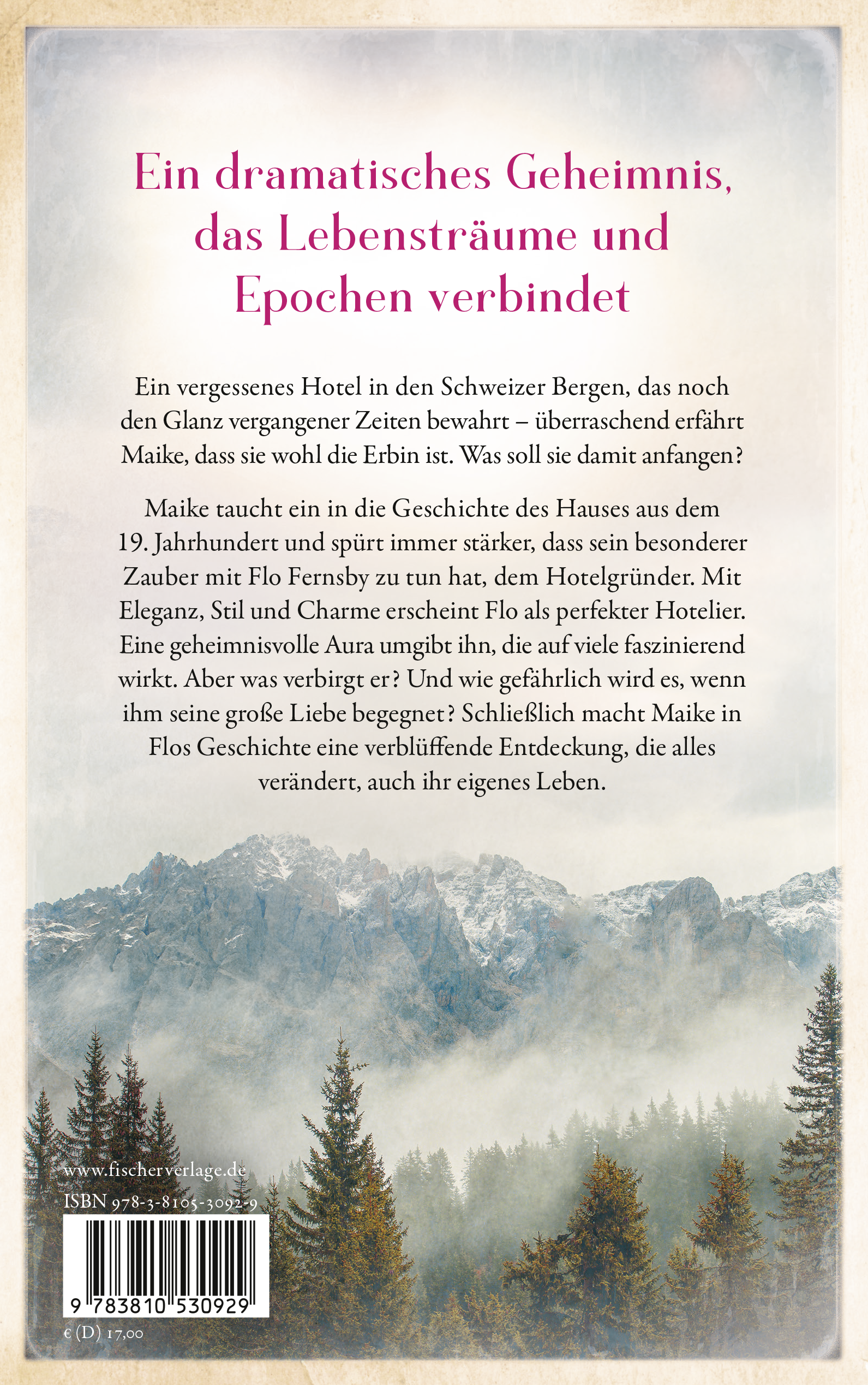 Rückseitencover Hotel in den Wolken