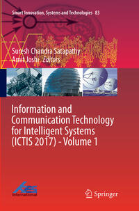 Vorderes Coverbild Information and Communication Technology for Intelligent Systems (ICTIS 2017) - Volume 1