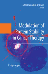 Vorderes Coverbild Modulation of Protein Stability in Cancer Therapy