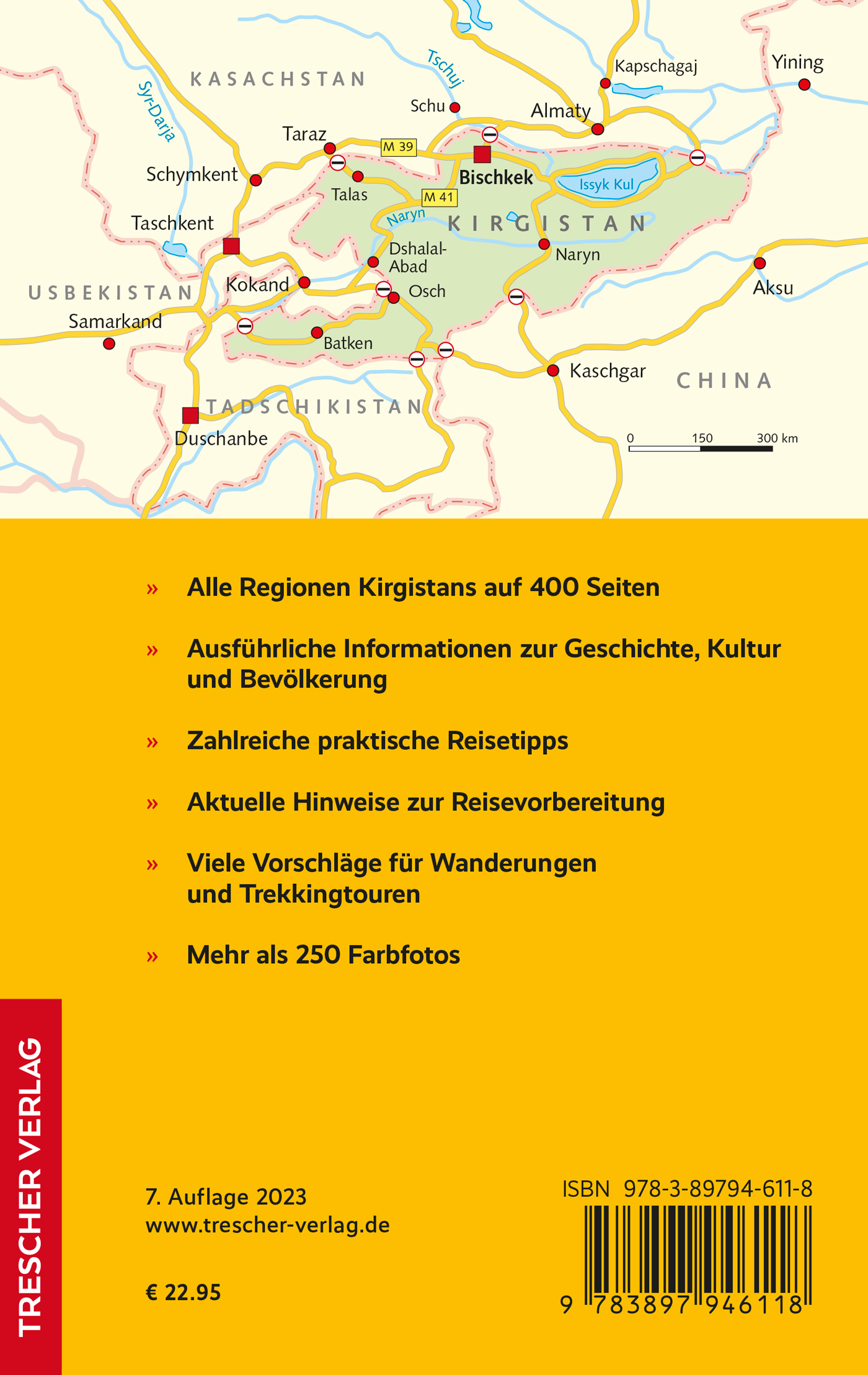 Rückseitencover TRESCHER Reiseführer Kirgistan
