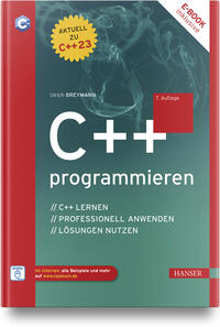 Vorderes Coverbild C++ programmieren