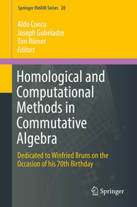 Vorderes Coverbild Homological and Computational Methods in Commutative Algebra