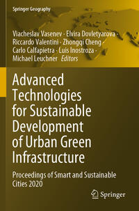 Vorderes Coverbild Advanced Technologies for Sustainable Development of Urban Green Infrastructure