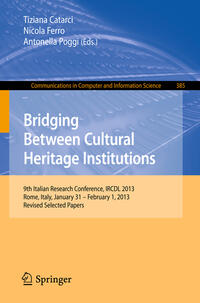 Vorderes Coverbild Bridging Between Cultural Heritage Institutions