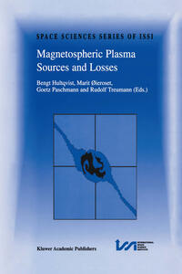 Vorderes Coverbild Magnetospheric Plasma Sources and Losses