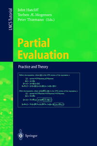 Vorderes Coverbild Partial Evaluation: Practice and Theory