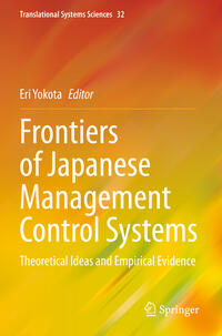 Vorderes Coverbild Frontiers of Japanese Management Control Systems