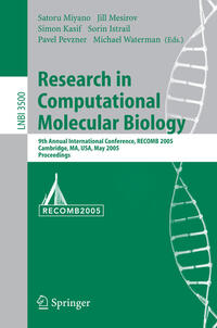 Vorderes Coverbild Research in Computational Molecular Biology
