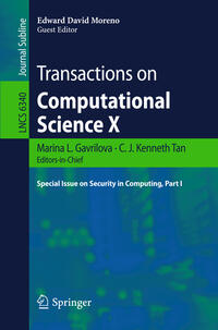 Vorderes Coverbild Transactions on Computational Science X