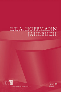 Vorderes Coverbild E.T.A. Hoffmann-Jahrbuch 2007
