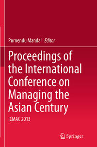 Vorderes Coverbild Proceedings of the International Conference on Managing the Asian Century