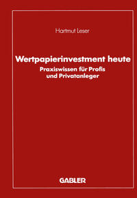 Vorderes Coverbild Wertpapierinvestment heute