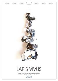 Vorderes Coverbild Lapis Vivus - Faszination Feuersteine (Wandkalender 2025 DIN A4 hoch), CALVENDO Monatskalender
