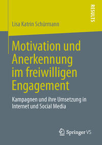 Vorderes Coverbild Motivation und Anerkennung im freiwilligen Engagement