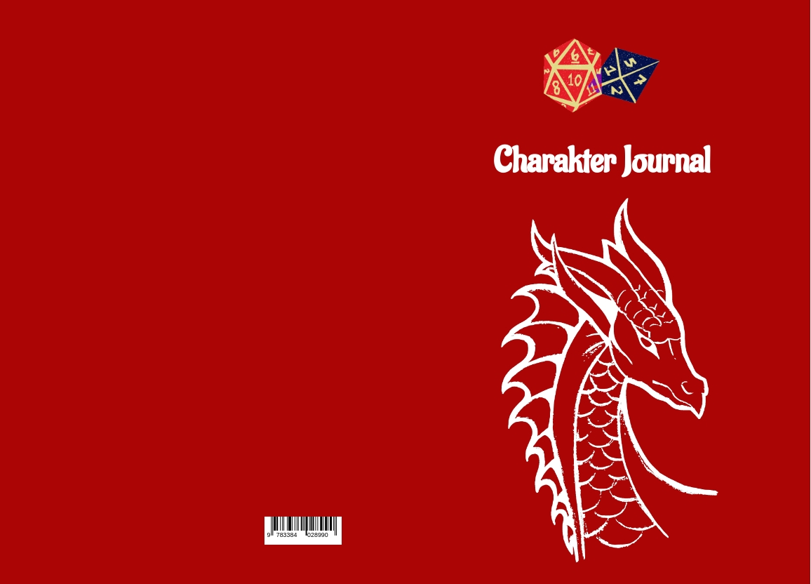 Gesamtes Coverbild Pen & Paper Charakter Journal