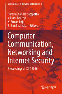 Vorderes Coverbild Computer Communication, Networking and Internet Security