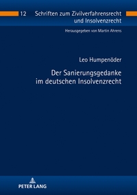 Vorderes Coverbild Der Sanierungsgedanke im deutschen Insolvenzrecht