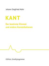 Vorderes Coverbild Kant - der bestirnte Himmel und andere Konstellationen