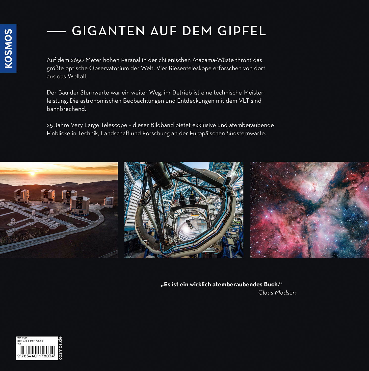 Rückseitencover Very Large Telescope