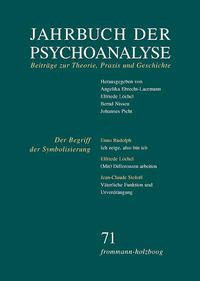Vorderes Coverbild Jahrbuch der Psychoanalyse / Band 71: Der Begriff der Symbolisierung