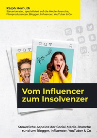 Vorderes Coverbild Vom Influencer zum Insolvenzer
