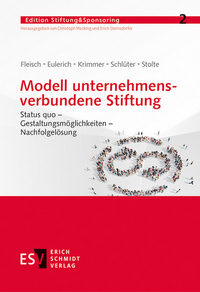Vorderes Coverbild Modell unternehmensverbundene Stiftung
