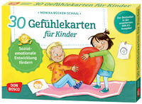 Vorderes Coverbild 30 Gefühlekarten für Kinder