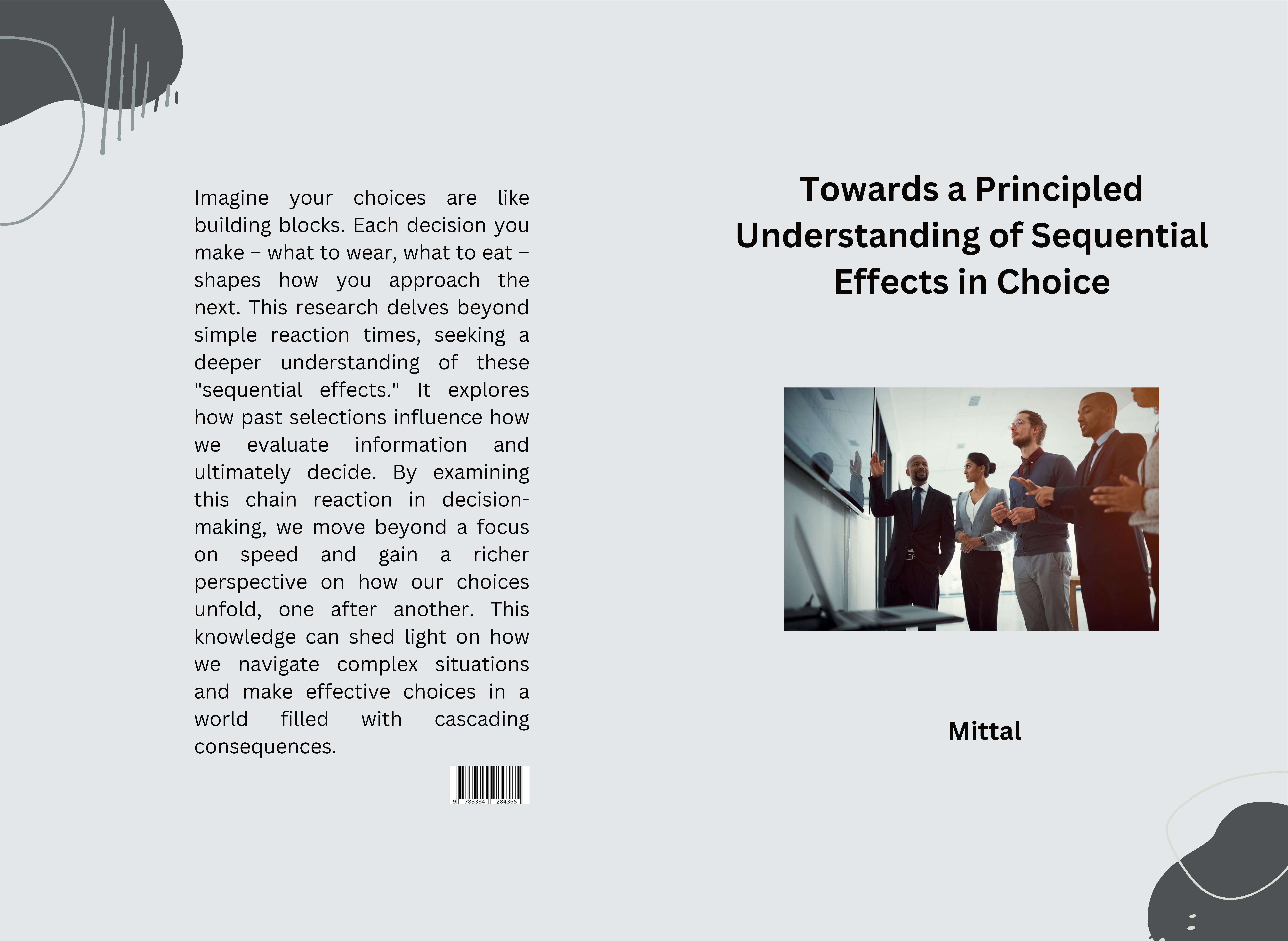 Gesamtes Coverbild Towards a Principled Understanding of Sequential Effects in Choice