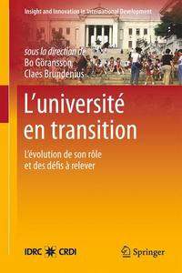 Vorderes Coverbild L’université en transition