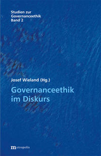 Vorderes Coverbild Governanceethik im Diskurs