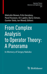 Vorderes Coverbild From Complex Analysis to Operator Theory: A Panorama