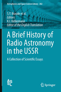 Vorderes Coverbild A Brief History of Radio Astronomy in the USSR