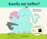 Vorderes Coverbild Kamfu mir helfen? – JUNGES BUCH FÜR DIE STADT KÖLN 2024