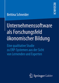 Vorderes Coverbild Unternehmenssoftware als Forschungsfeld ökonomischer Bildung