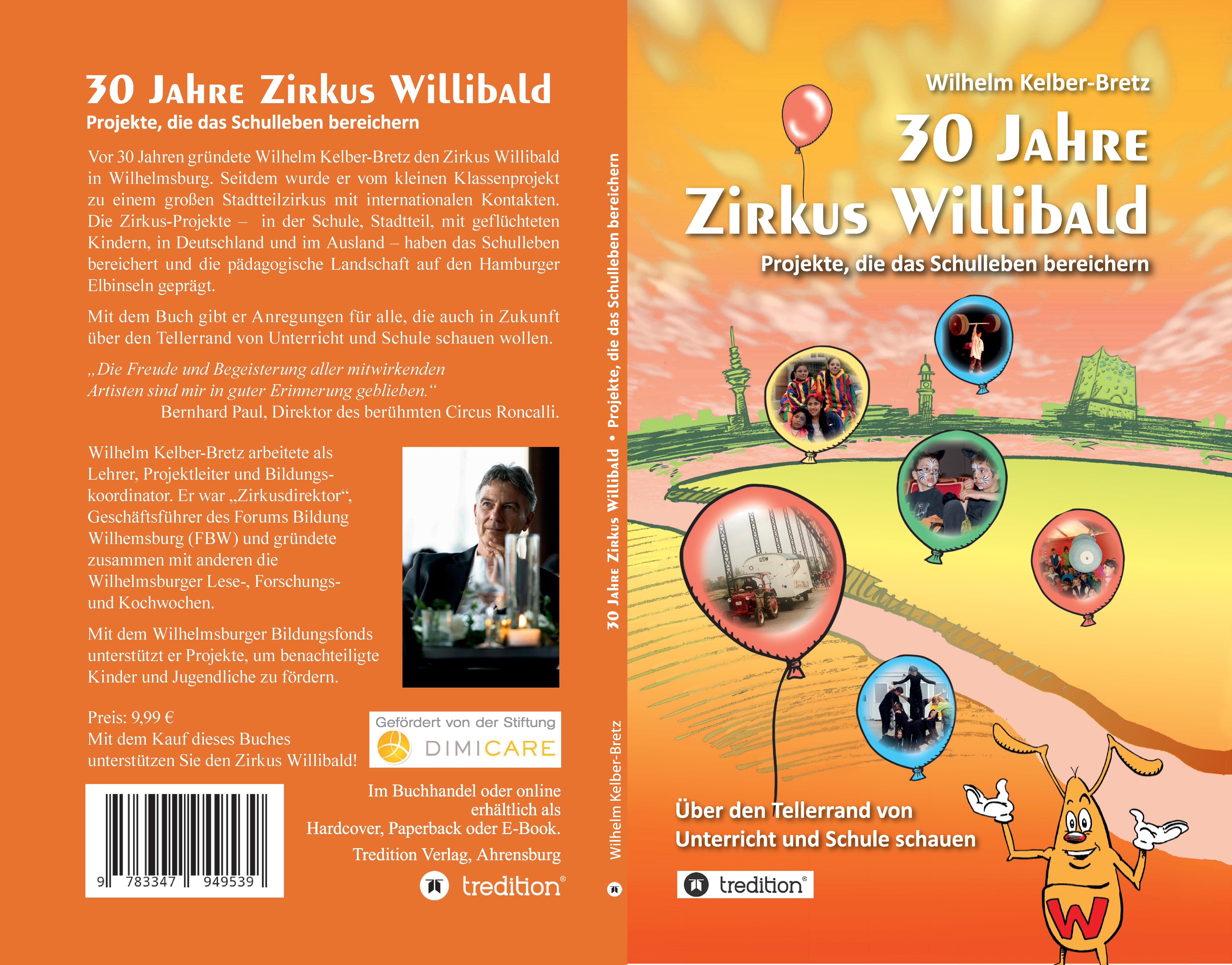 Gesamtes Coverbild 30 Jahre Zirkus Willibald