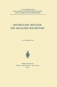 Vorderes Coverbild Molekulare Biologie des Malignen Wachstums
